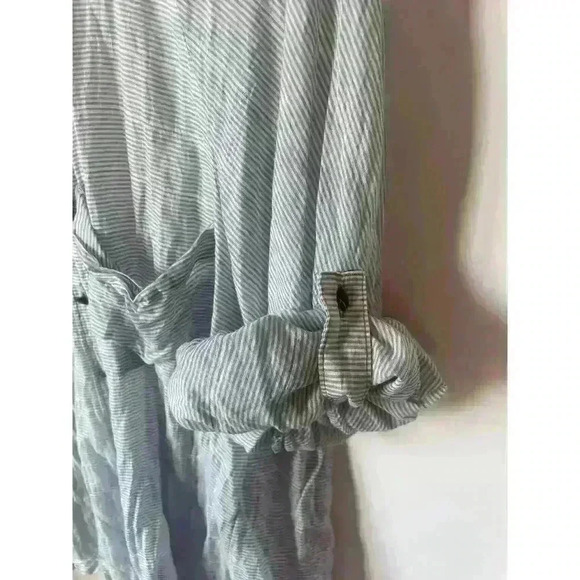 Free People Put Your Back Into It Lace Back Shirt, M - Picture 9 of 10